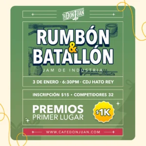 COMPETENCIA DE BARISTAS Y LATTE ARTE EN CAFÉ DON JUAN